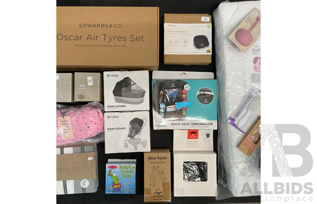 Assorted Baby Products, Including CYBEX, MCLAREN, EDWARDS & Co and More