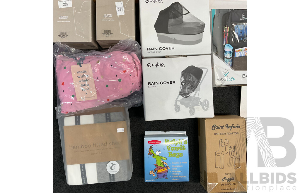 Assorted Baby Products, Including CYBEX, MCLAREN, EDWARDS & Co and More