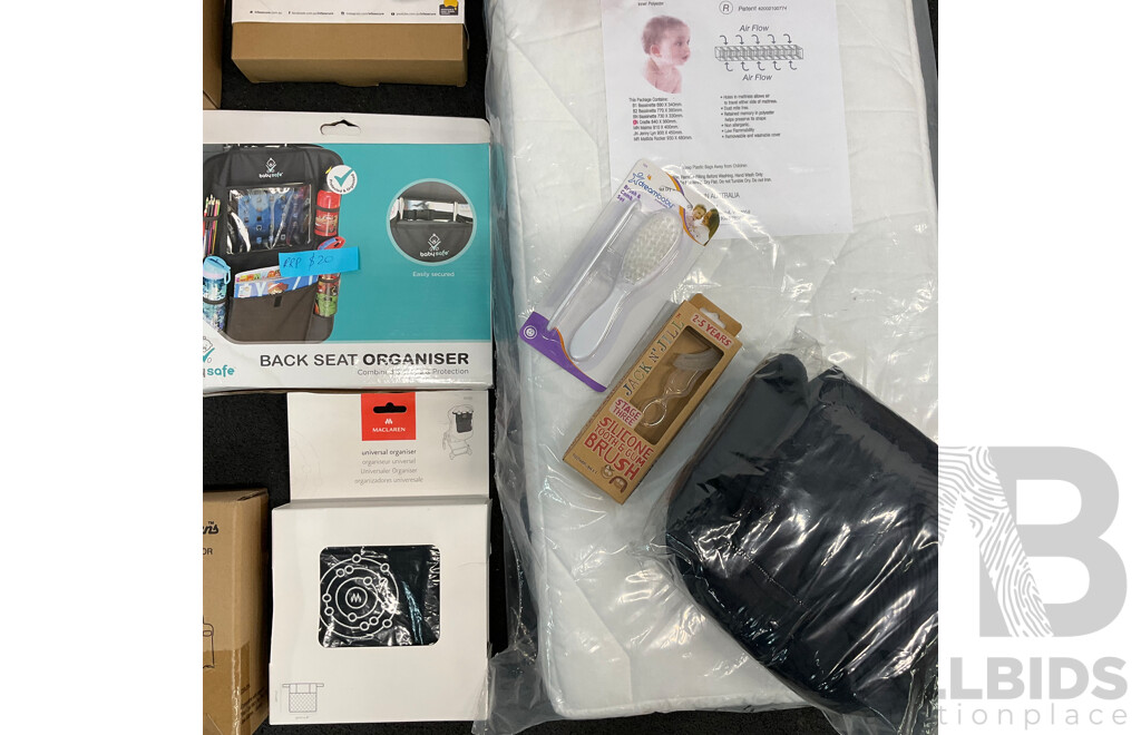 Assorted Baby Products, Including CYBEX, MCLAREN, EDWARDS & Co and More