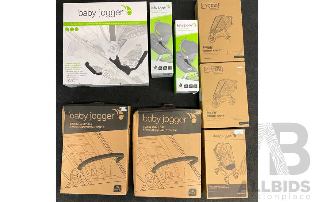 BABY JOGGER Stroller Accessories - Lot of 8