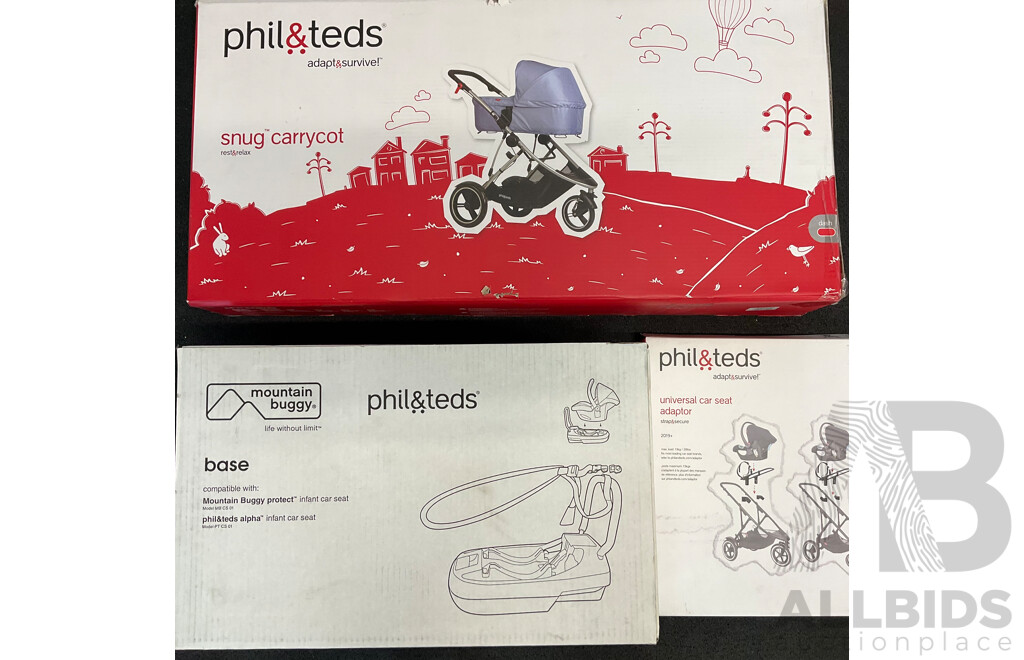 PHIL&TEDS Stroller Accessories - Lot of 3
