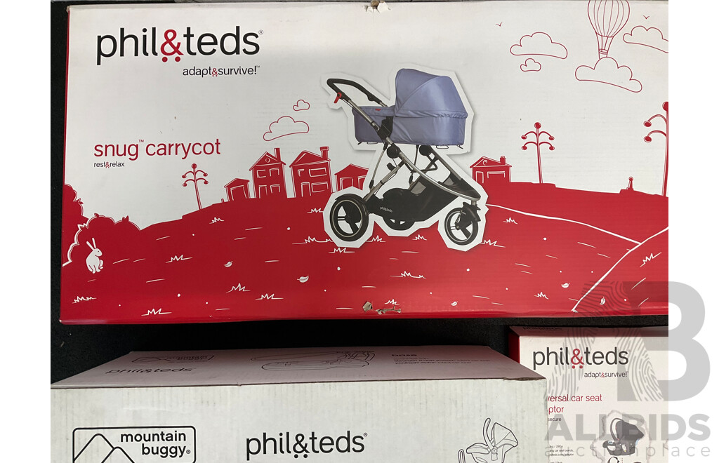 PHIL&TEDS Stroller Accessories - Lot of 3