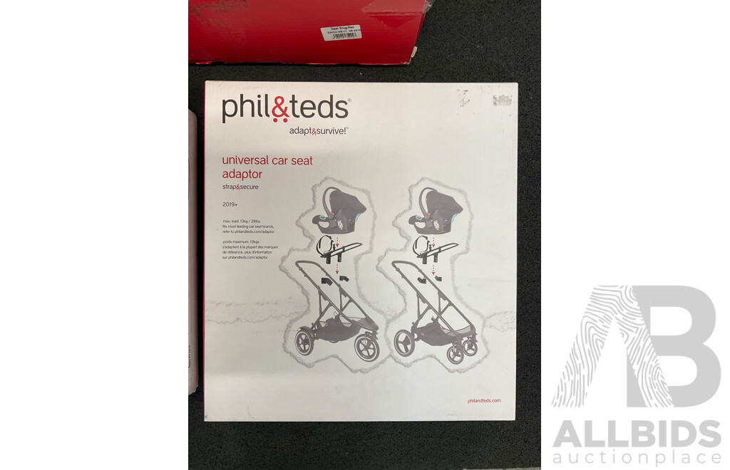 PHIL&TEDS Stroller Accessories - Lot of 3