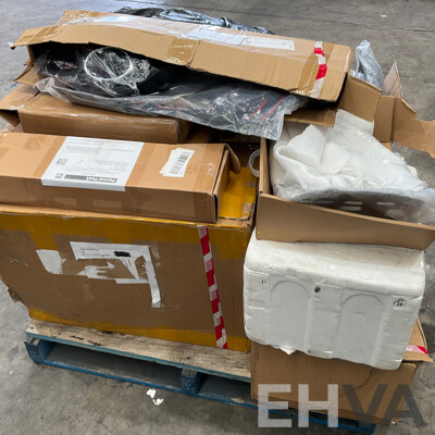 Pallet of Online Order Vehicle Parts/Accessories Returned Parcels