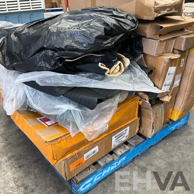 Pallet of Online Order Vehicle Parts/Accessories Returned Parcels