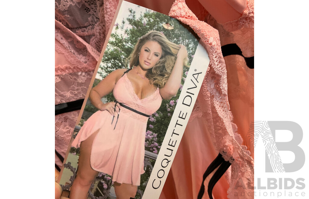 Mixed Plus Sizes - Assorted Bra and Sleepwear Included Freya, Fantasie, Coquette Diva and More