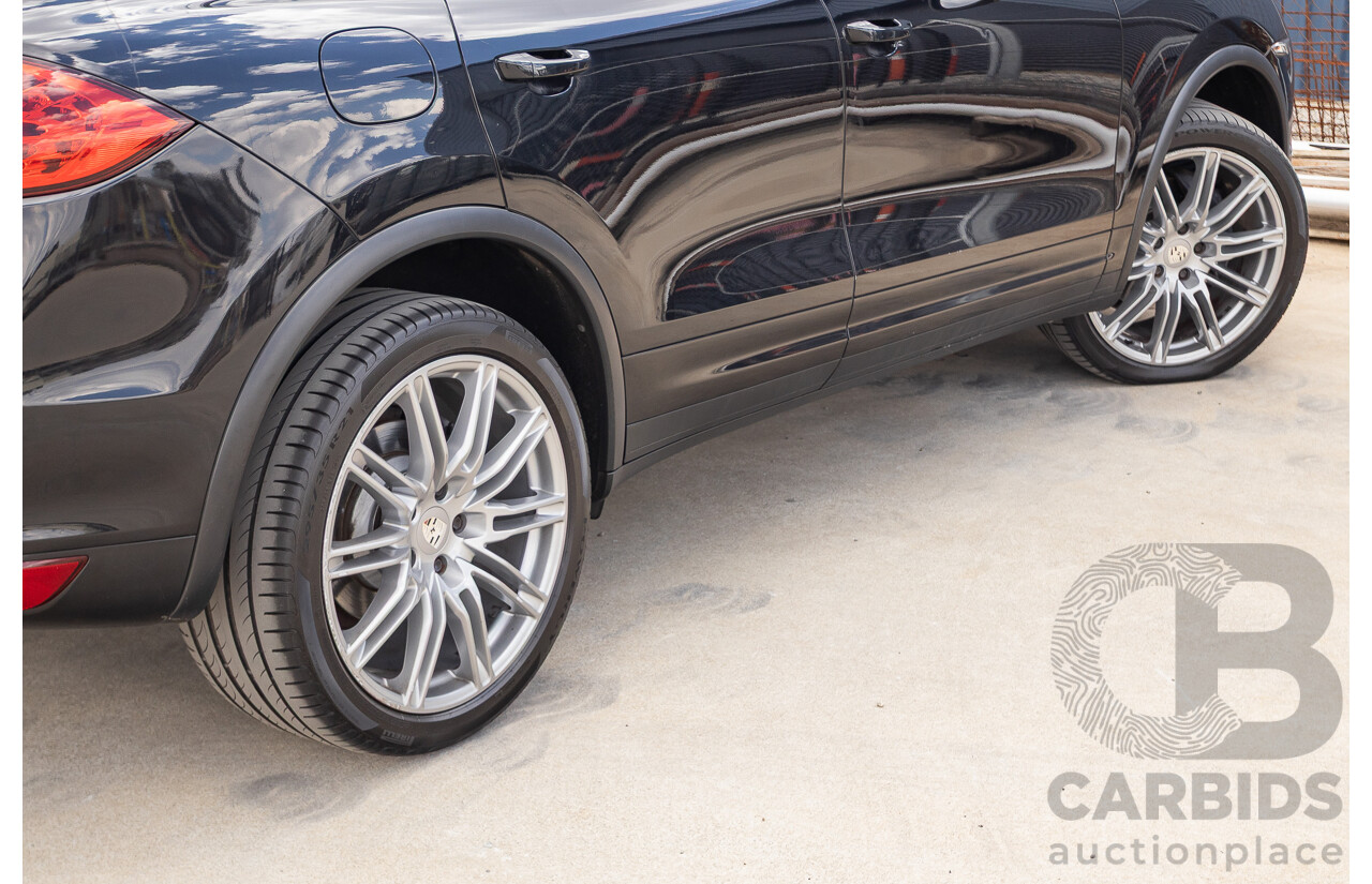 6/2012 Porsche Cayenne Diesel (AWD) Series 2 MY12 4D Wagon Black Turbo Diesel 3.0L