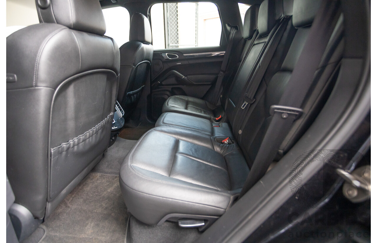 6/2012 Porsche Cayenne Diesel (AWD) Series 2 MY12 4D Wagon Black Turbo Diesel 3.0L