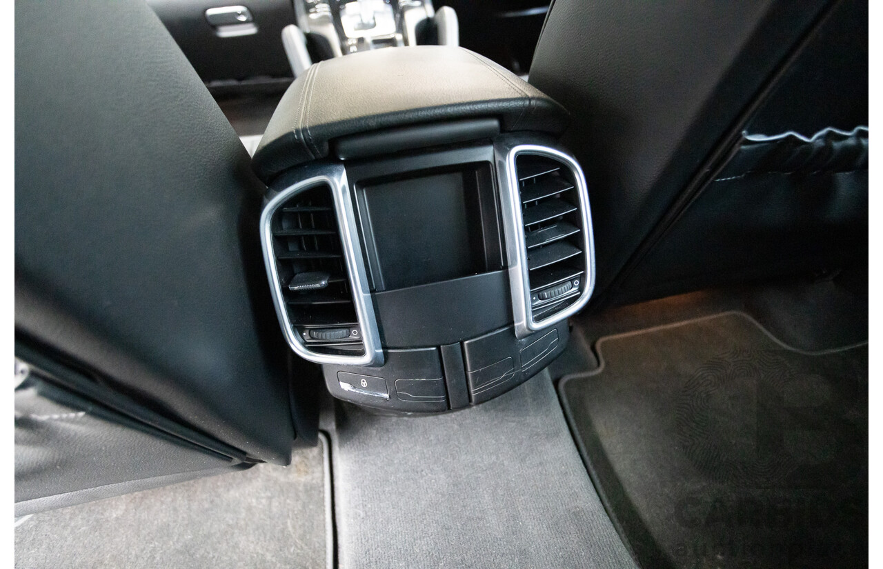 6/2012 Porsche Cayenne Diesel (AWD) Series 2 MY12 4D Wagon Black Turbo Diesel 3.0L