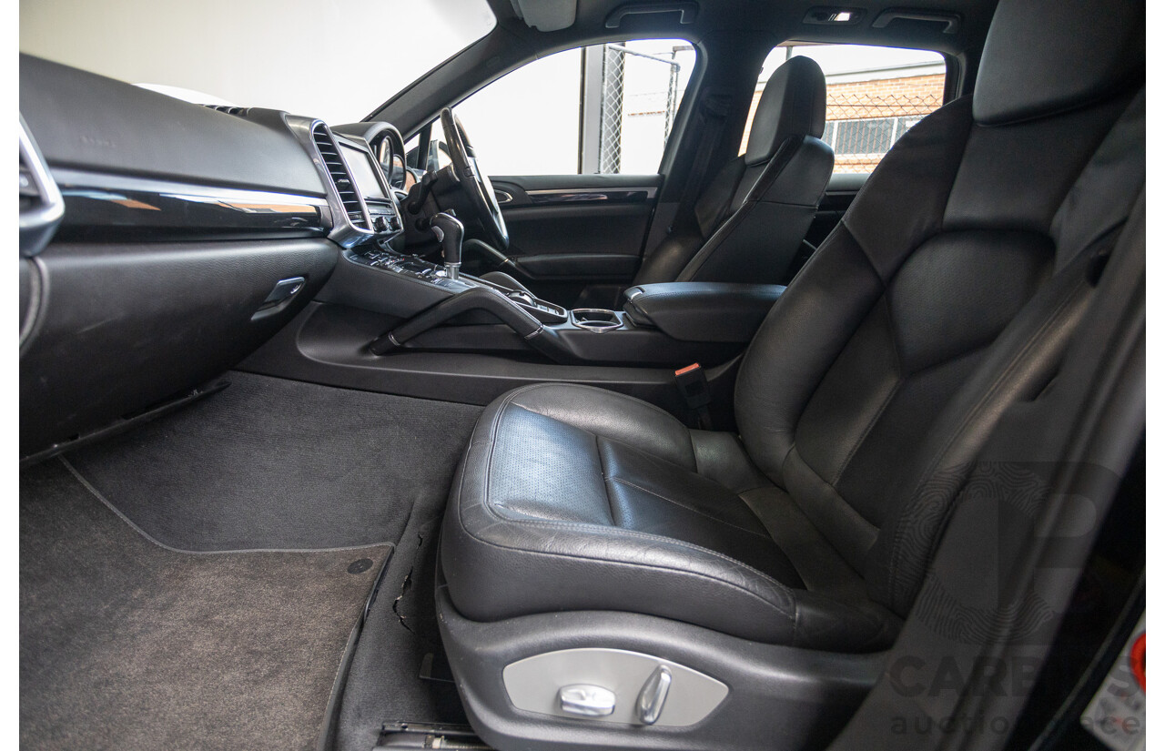 6/2012 Porsche Cayenne Diesel (AWD) Series 2 MY12 4D Wagon Black Turbo Diesel 3.0L