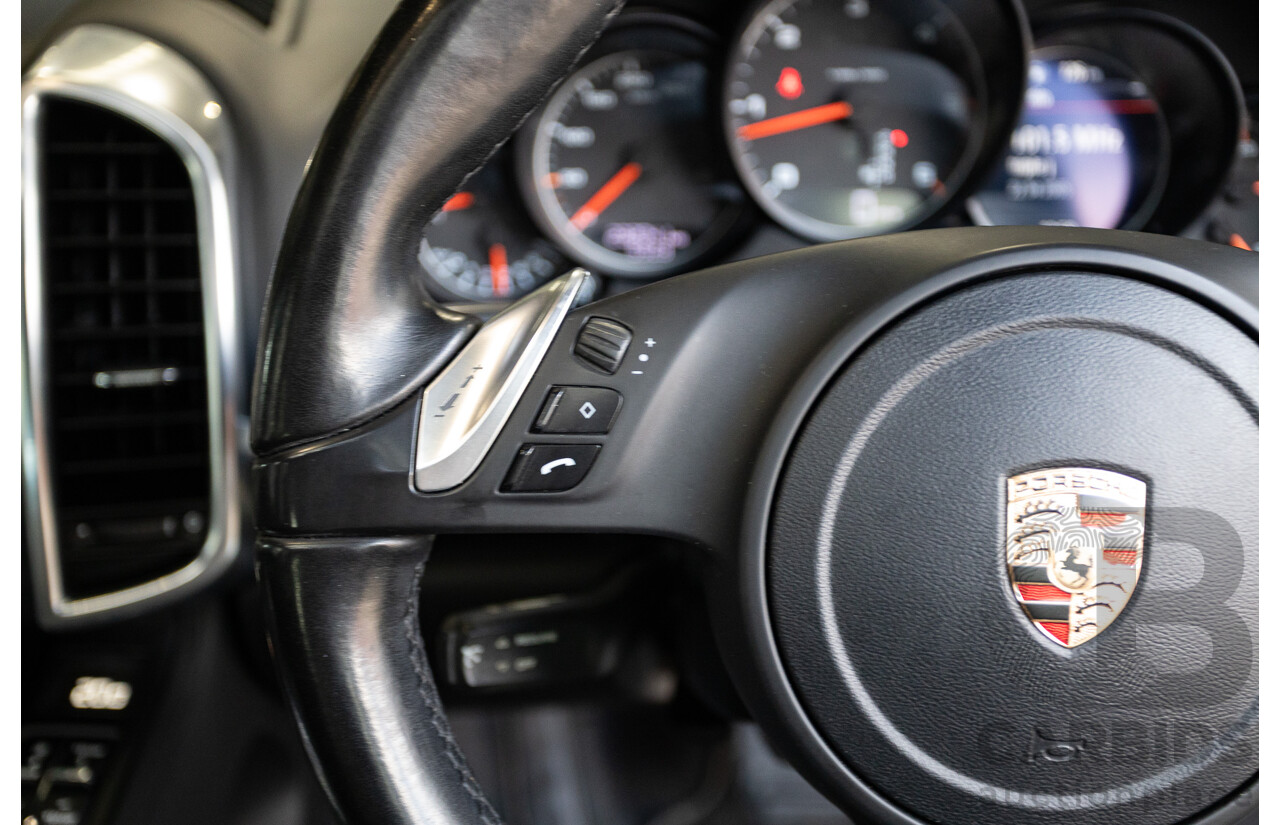 6/2012 Porsche Cayenne Diesel (AWD) Series 2 MY12 4D Wagon Black Turbo Diesel 3.0L