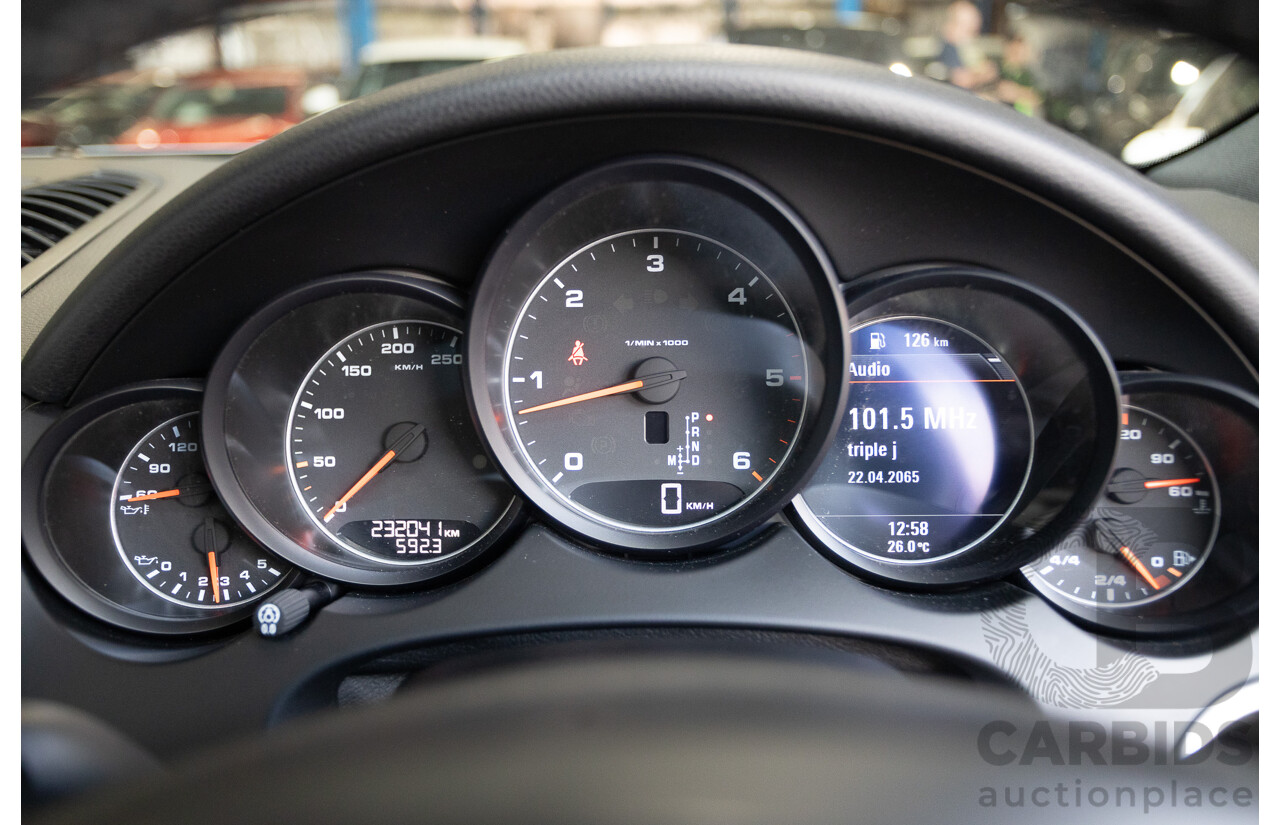 6/2012 Porsche Cayenne Diesel (AWD) Series 2 MY12 4D Wagon Black Turbo Diesel 3.0L