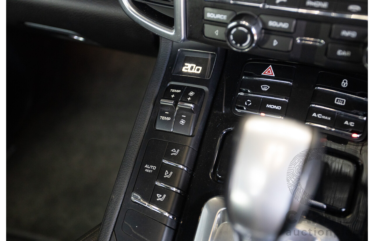 6/2012 Porsche Cayenne Diesel (AWD) Series 2 MY12 4D Wagon Black Turbo Diesel 3.0L