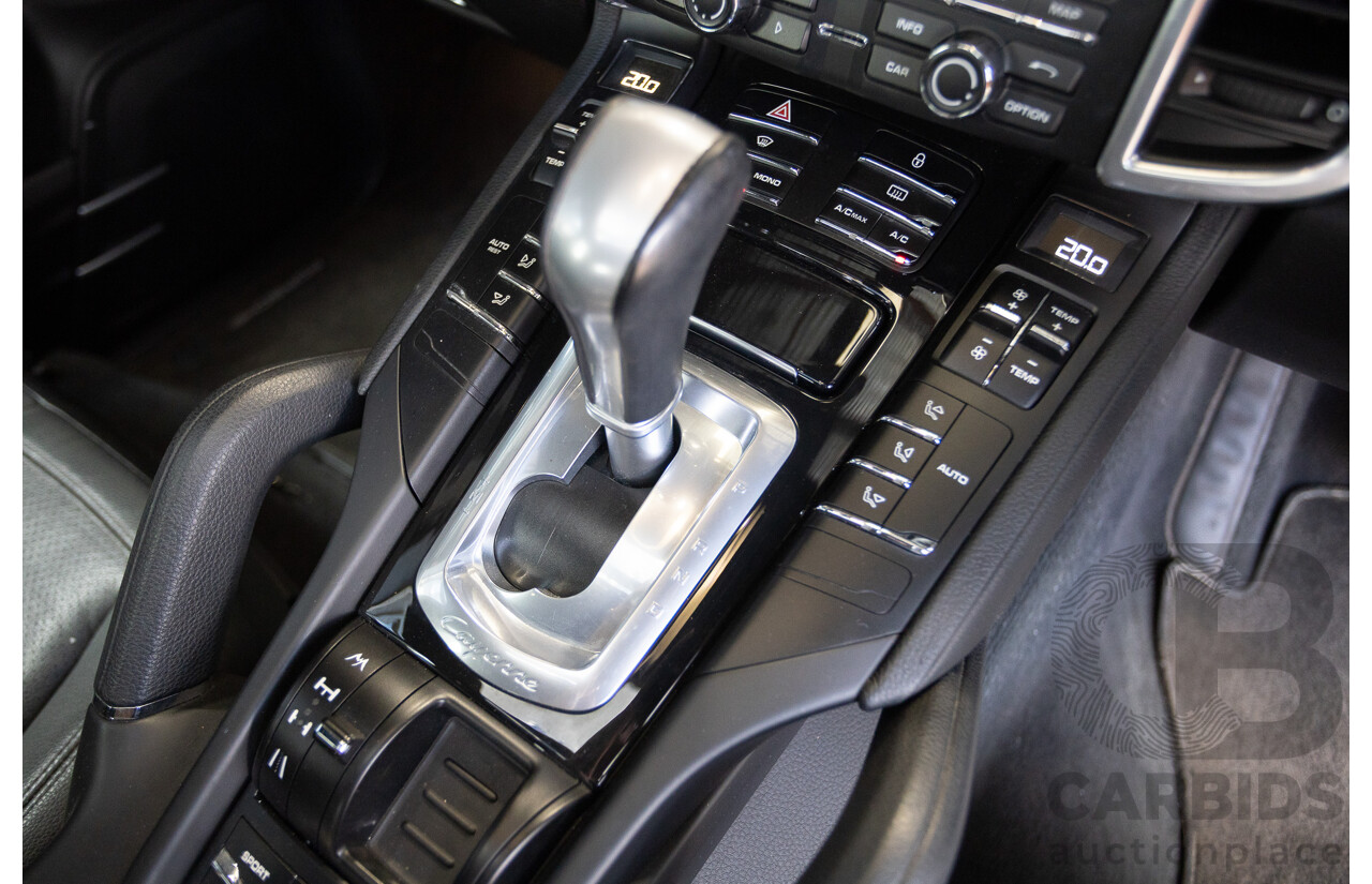 6/2012 Porsche Cayenne Diesel (AWD) Series 2 MY12 4D Wagon Black Turbo Diesel 3.0L