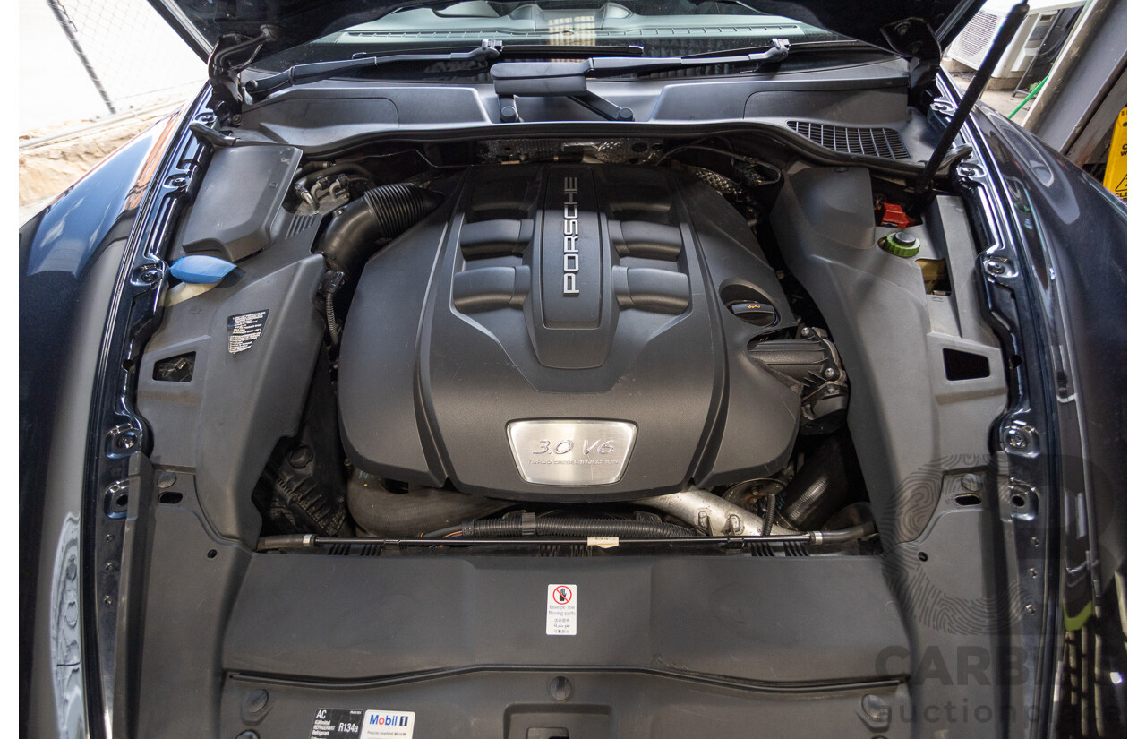 6/2012 Porsche Cayenne Diesel (AWD) Series 2 MY12 4D Wagon Black Turbo Diesel 3.0L