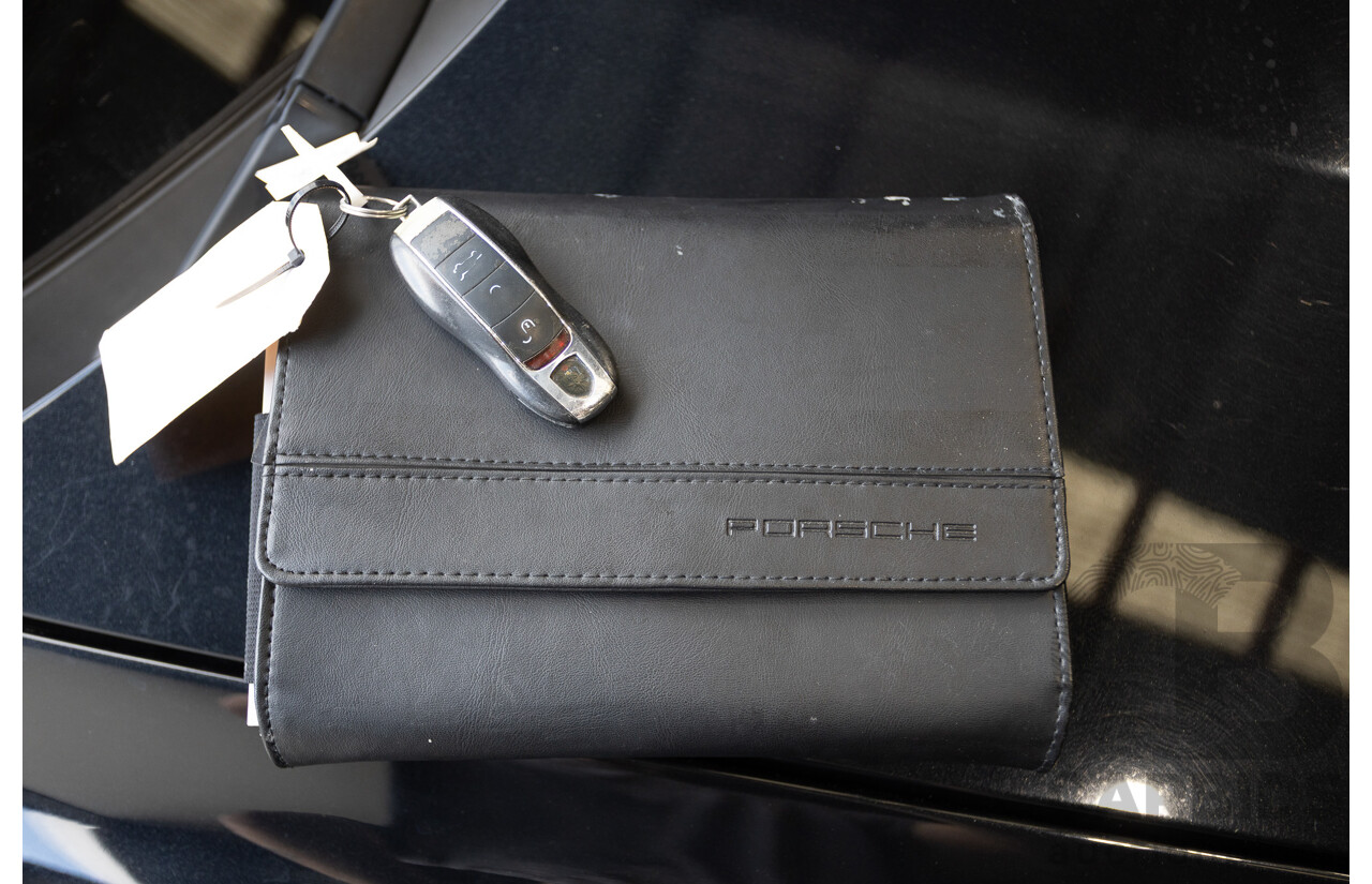 6/2012 Porsche Cayenne Diesel (AWD) Series 2 MY12 4D Wagon Black Turbo Diesel 3.0L