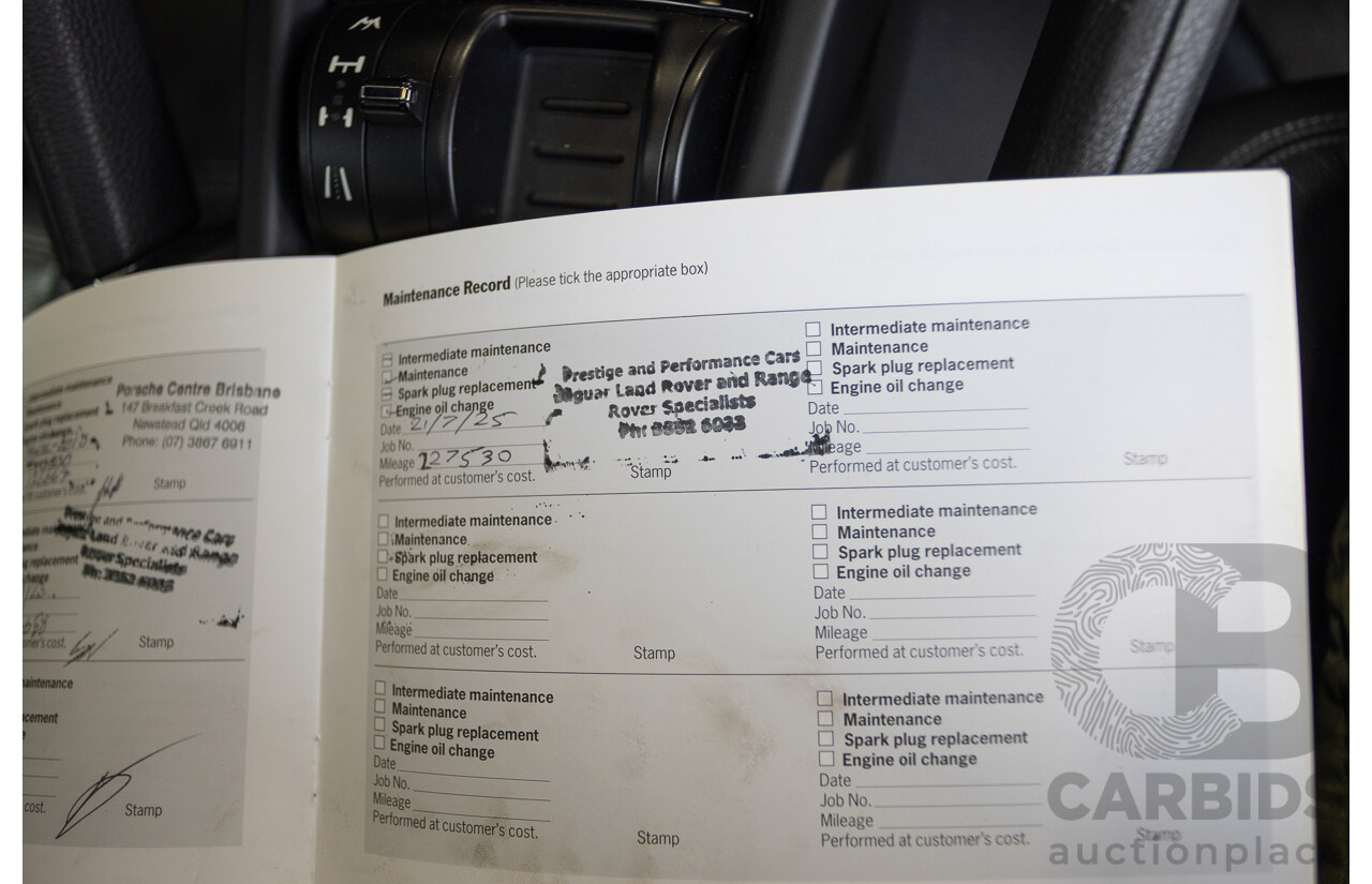 6/2012 Porsche Cayenne Diesel (AWD) Series 2 MY12 4D Wagon Black Turbo Diesel 3.0L