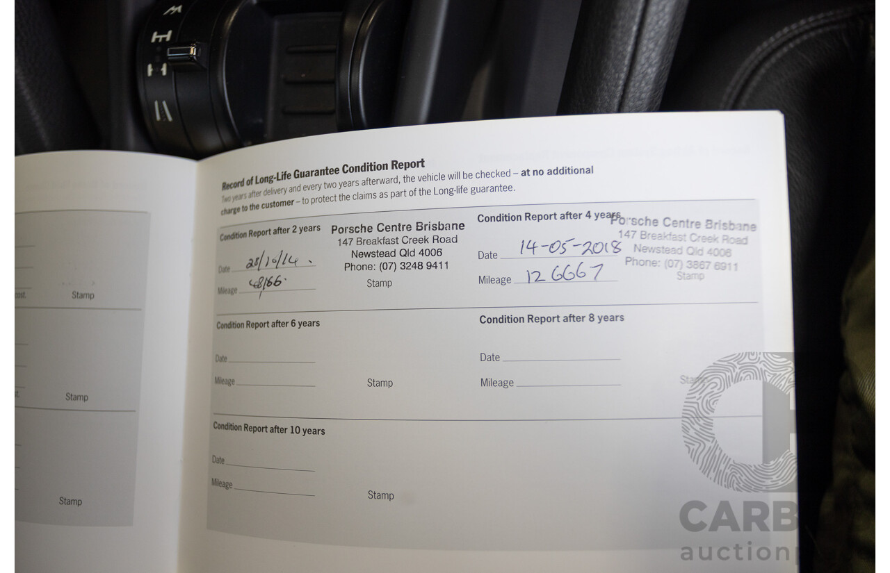 6/2012 Porsche Cayenne Diesel (AWD) Series 2 MY12 4D Wagon Black Turbo Diesel 3.0L