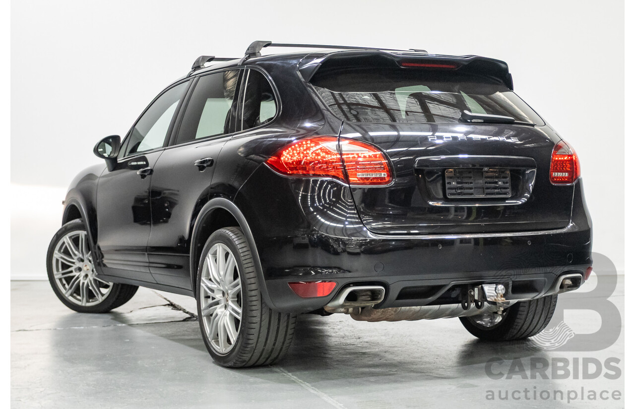 6/2012 Porsche Cayenne Diesel (AWD) Series 2 MY12 4D Wagon Black Turbo Diesel 3.0L