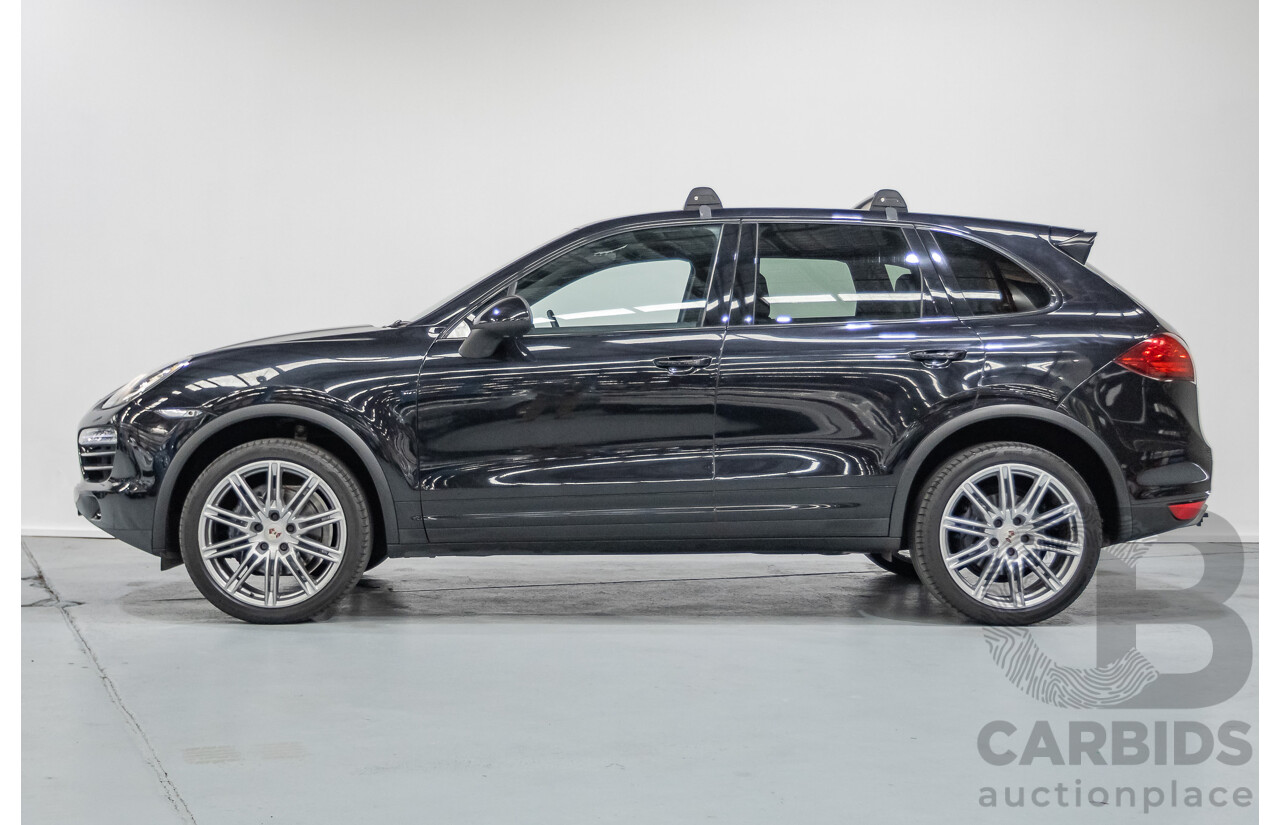 6/2012 Porsche Cayenne Diesel (AWD) Series 2 MY12 4D Wagon Black Turbo Diesel 3.0L