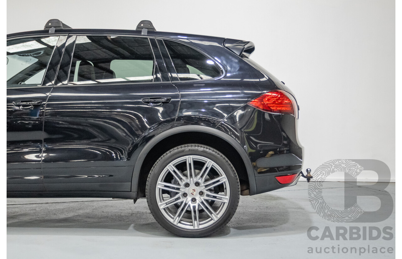 6/2012 Porsche Cayenne Diesel (AWD) Series 2 MY12 4D Wagon Black Turbo Diesel 3.0L