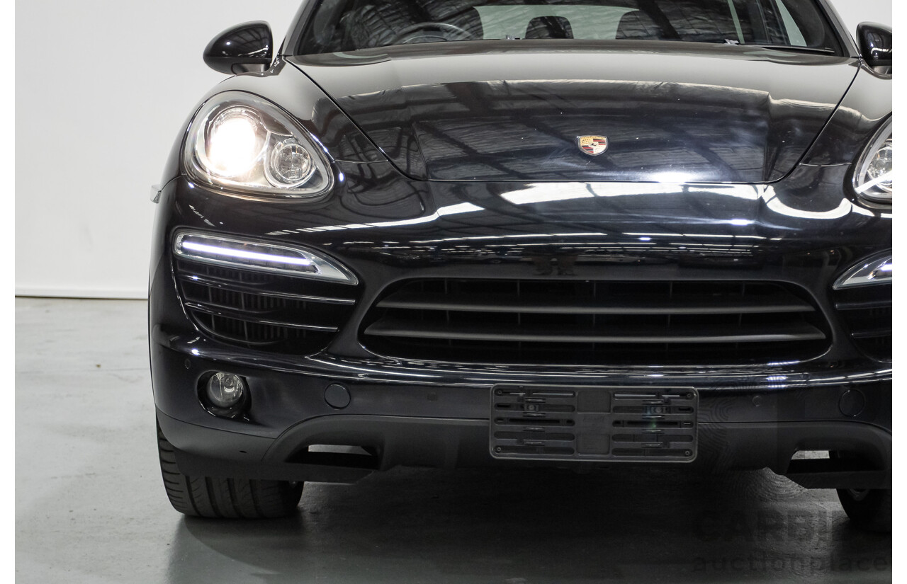 6/2012 Porsche Cayenne Diesel (AWD) Series 2 MY12 4D Wagon Black Turbo Diesel 3.0L