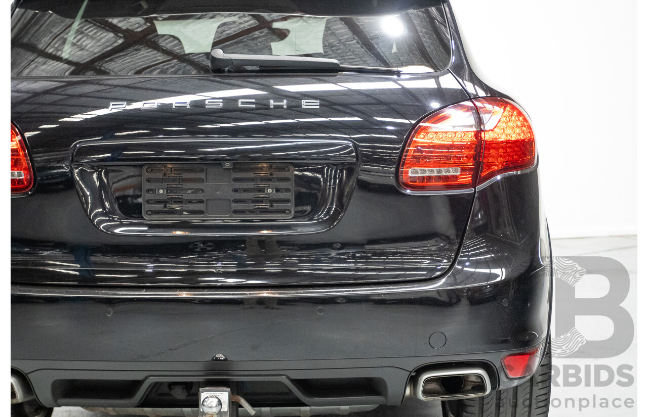 6/2012 Porsche Cayenne Diesel (AWD) Series 2 MY12 4D Wagon Black Turbo Diesel 3.0L