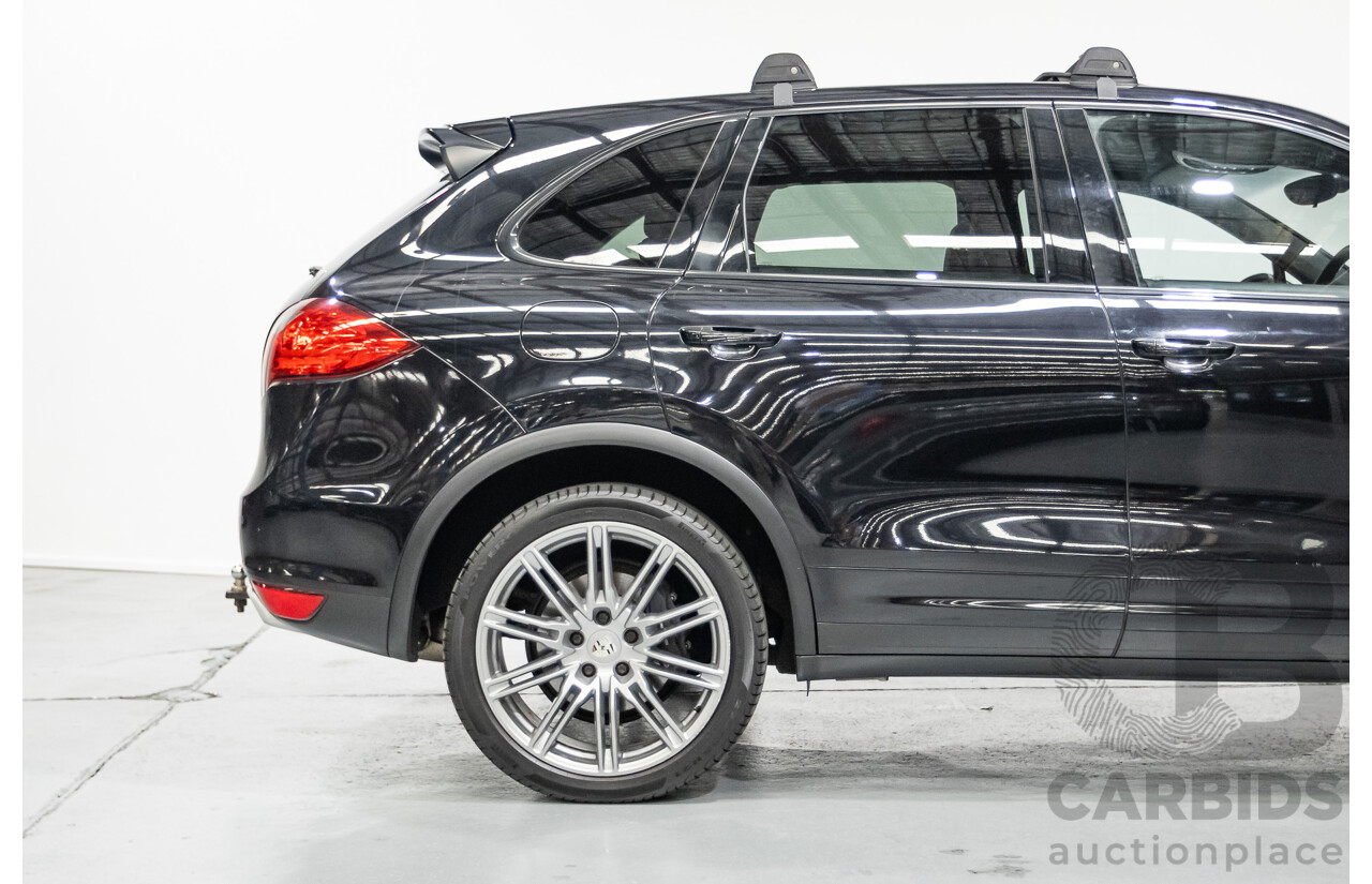 6/2012 Porsche Cayenne Diesel (AWD) Series 2 MY12 4D Wagon Black Turbo Diesel 3.0L