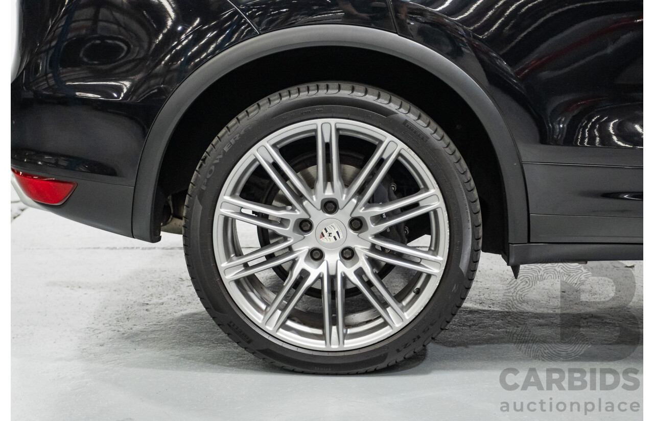 6/2012 Porsche Cayenne Diesel (AWD) Series 2 MY12 4D Wagon Black Turbo Diesel 3.0L