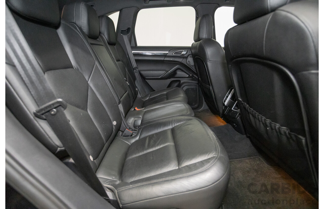 6/2012 Porsche Cayenne Diesel (AWD) Series 2 MY12 4D Wagon Black Turbo Diesel 3.0L