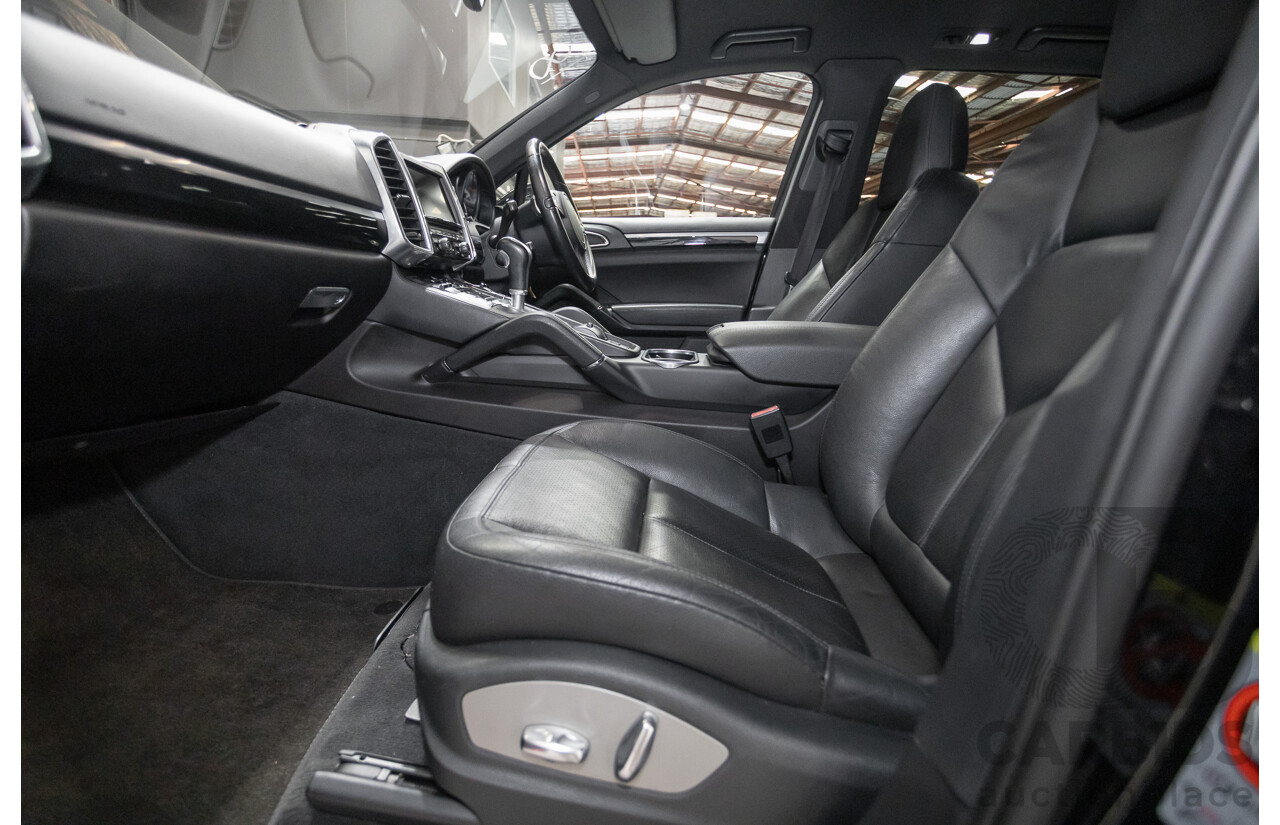 6/2012 Porsche Cayenne Diesel (AWD) Series 2 MY12 4D Wagon Black Turbo Diesel 3.0L