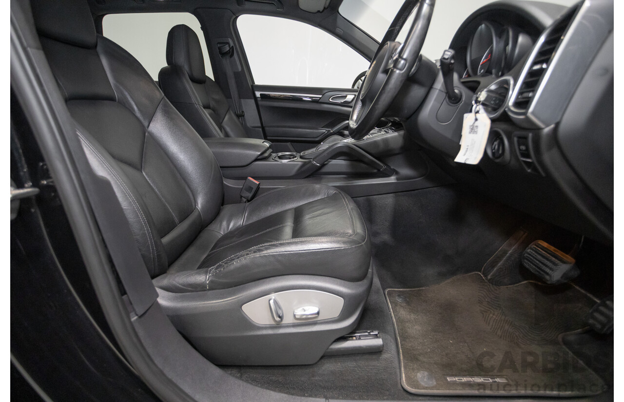 6/2012 Porsche Cayenne Diesel (AWD) Series 2 MY12 4D Wagon Black Turbo Diesel 3.0L