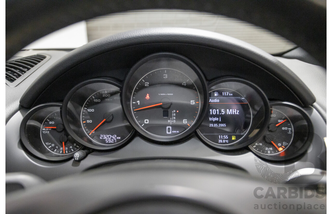 6/2012 Porsche Cayenne Diesel (AWD) Series 2 MY12 4D Wagon Black Turbo Diesel 3.0L