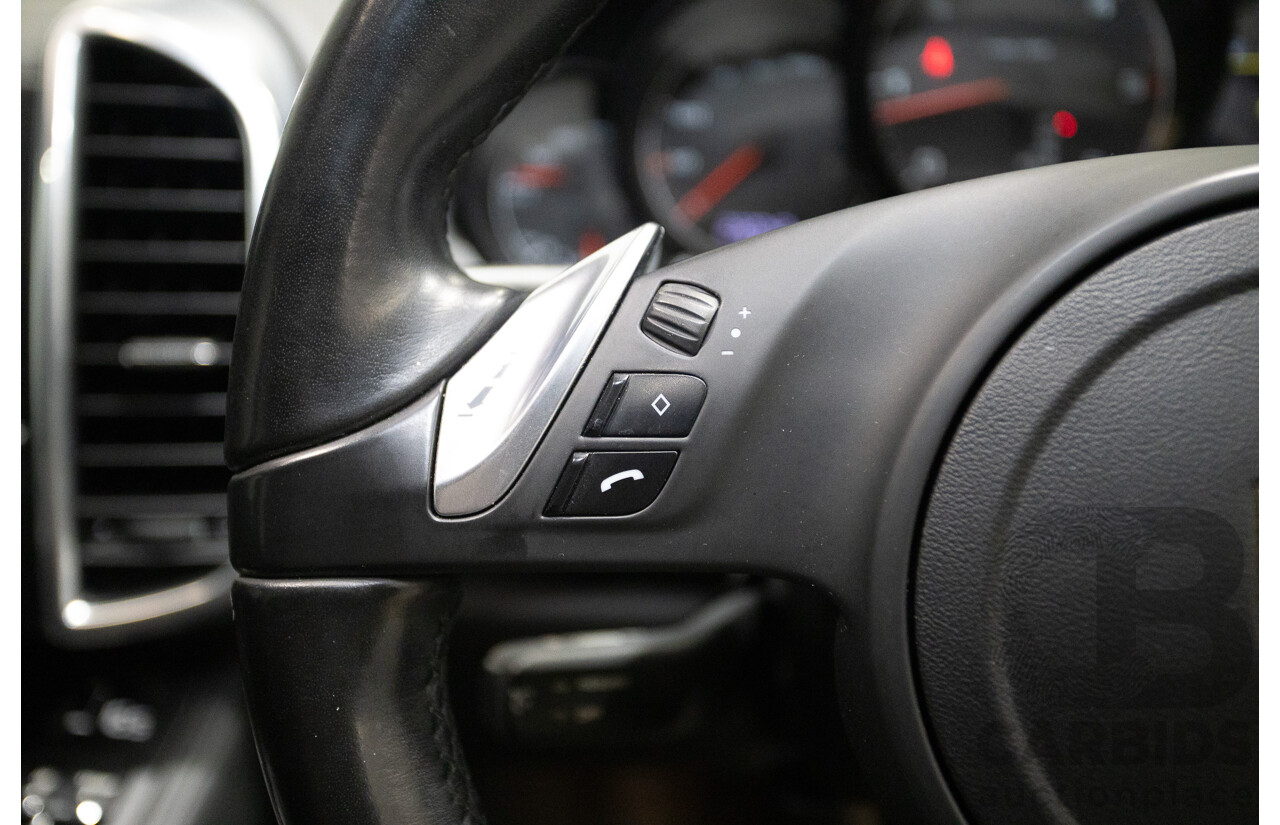 6/2012 Porsche Cayenne Diesel (AWD) Series 2 MY12 4D Wagon Black Turbo Diesel 3.0L