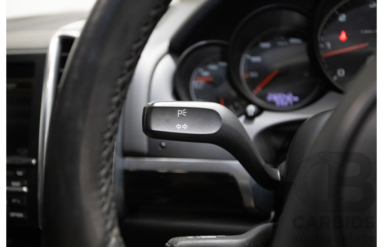 6/2012 Porsche Cayenne Diesel (AWD) Series 2 MY12 4D Wagon Black Turbo Diesel 3.0L