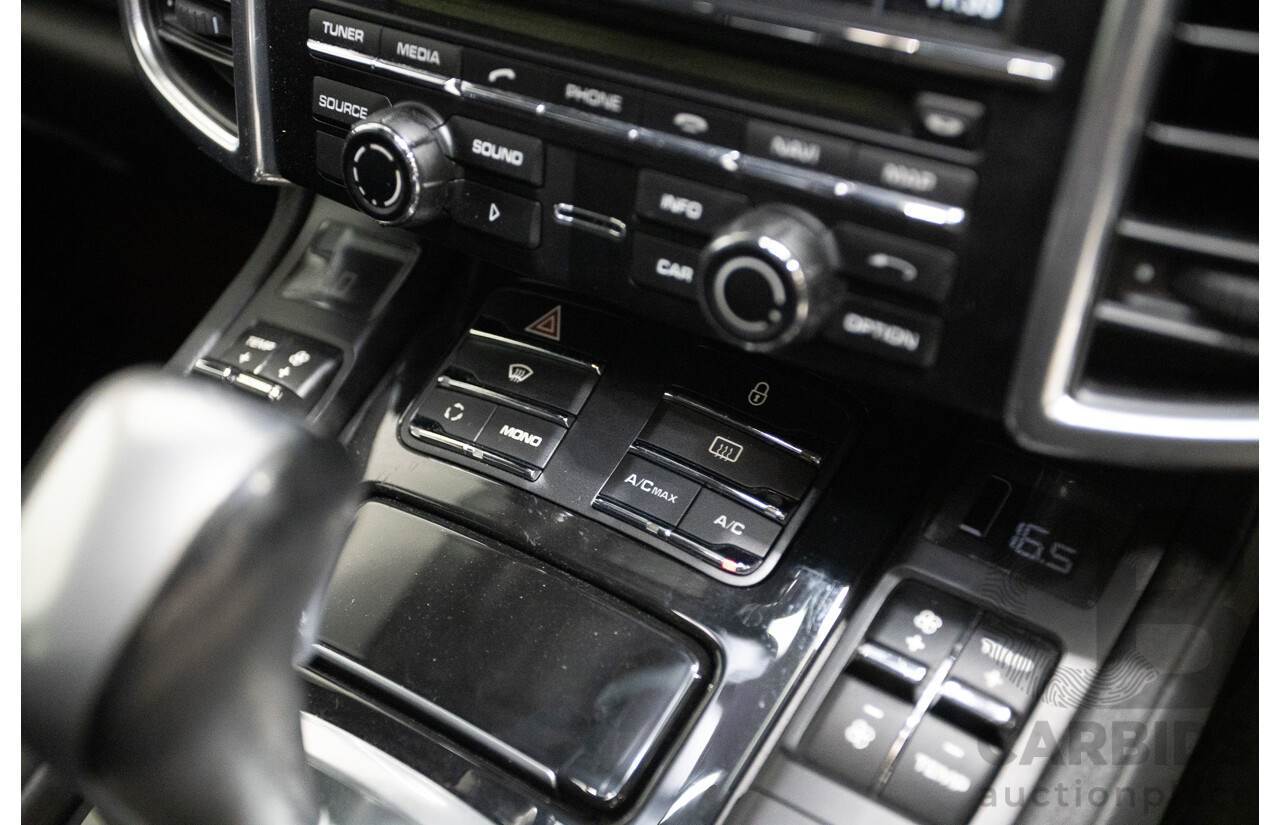 6/2012 Porsche Cayenne Diesel (AWD) Series 2 MY12 4D Wagon Black Turbo Diesel 3.0L