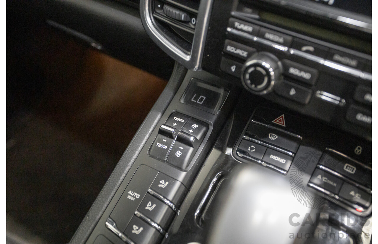 6/2012 Porsche Cayenne Diesel (AWD) Series 2 MY12 4D Wagon Black Turbo Diesel 3.0L