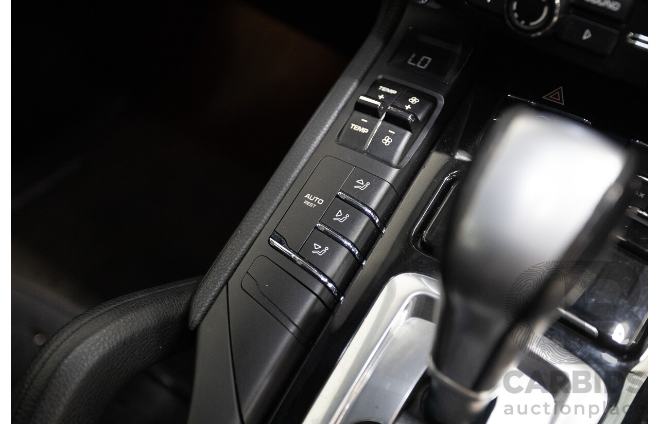 6/2012 Porsche Cayenne Diesel (AWD) Series 2 MY12 4D Wagon Black Turbo Diesel 3.0L