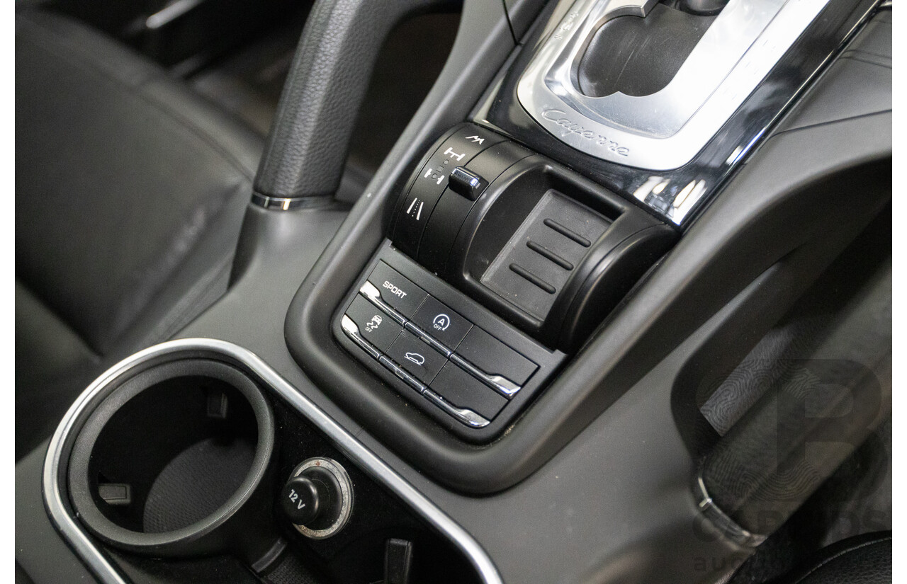 6/2012 Porsche Cayenne Diesel (AWD) Series 2 MY12 4D Wagon Black Turbo Diesel 3.0L