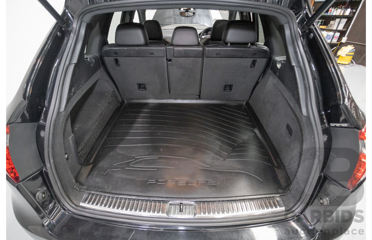6/2012 Porsche Cayenne Diesel (AWD) Series 2 MY12 4D Wagon Black Turbo Diesel 3.0L