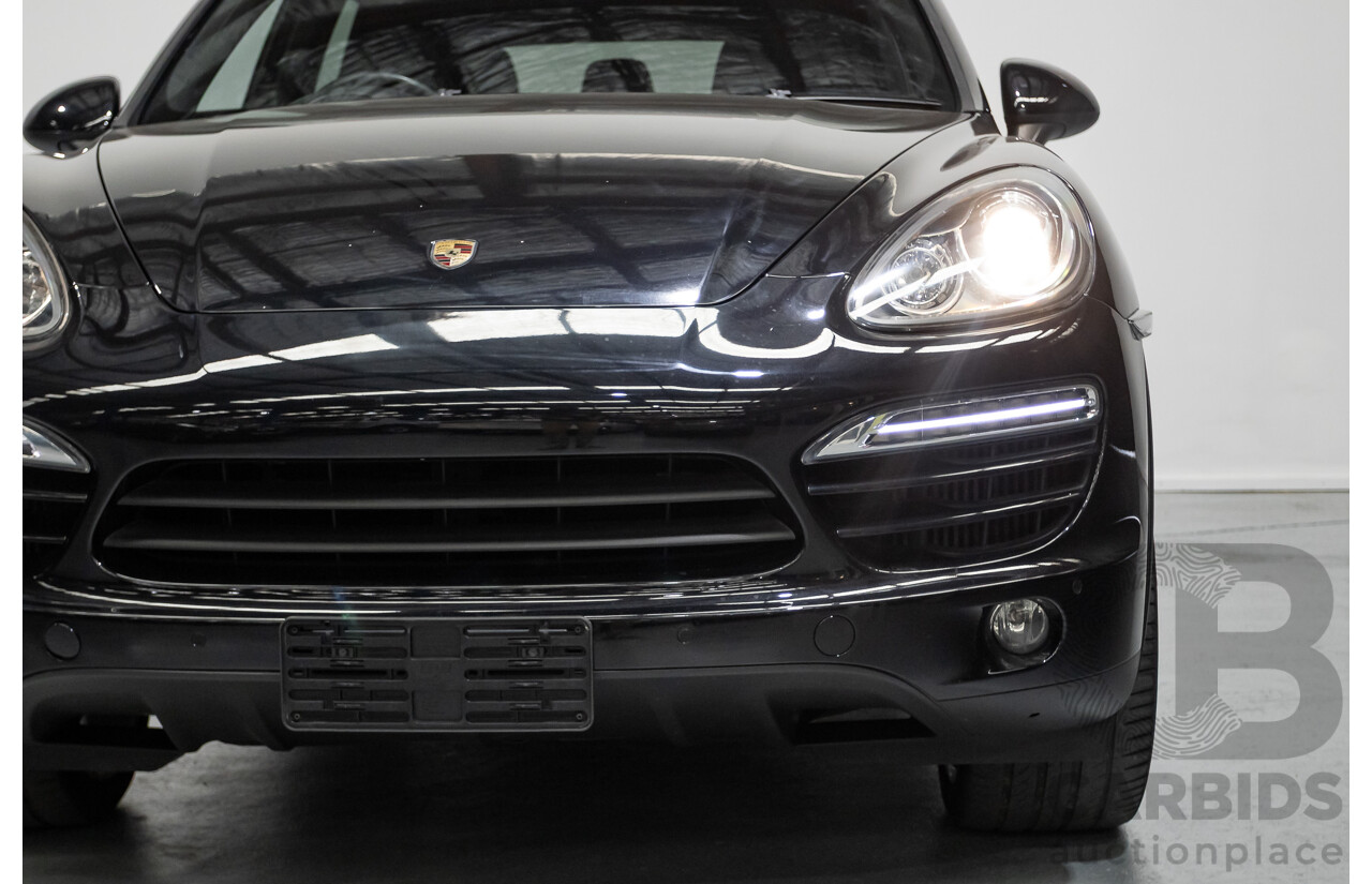 6/2012 Porsche Cayenne Diesel (AWD) Series 2 MY12 4D Wagon Black Turbo Diesel 3.0L