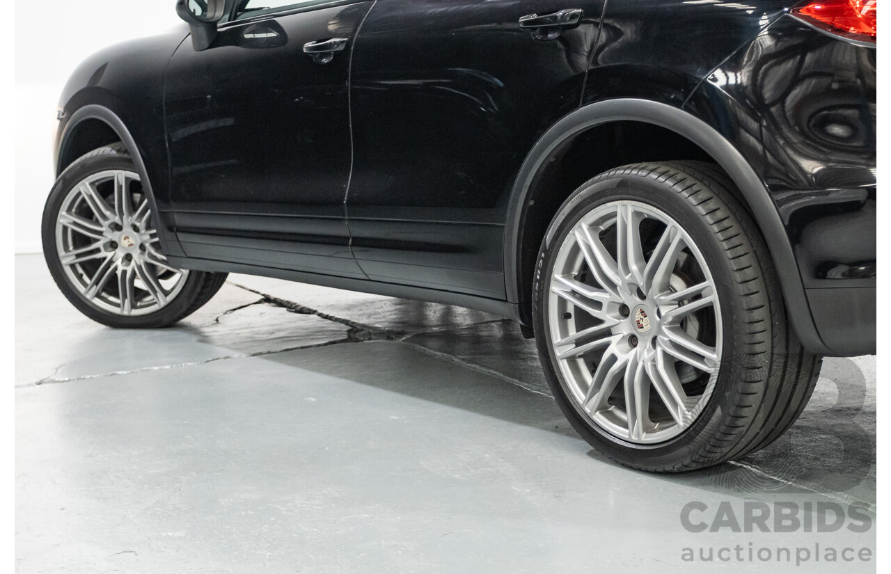 6/2012 Porsche Cayenne Diesel (AWD) Series 2 MY12 4D Wagon Black Turbo Diesel 3.0L