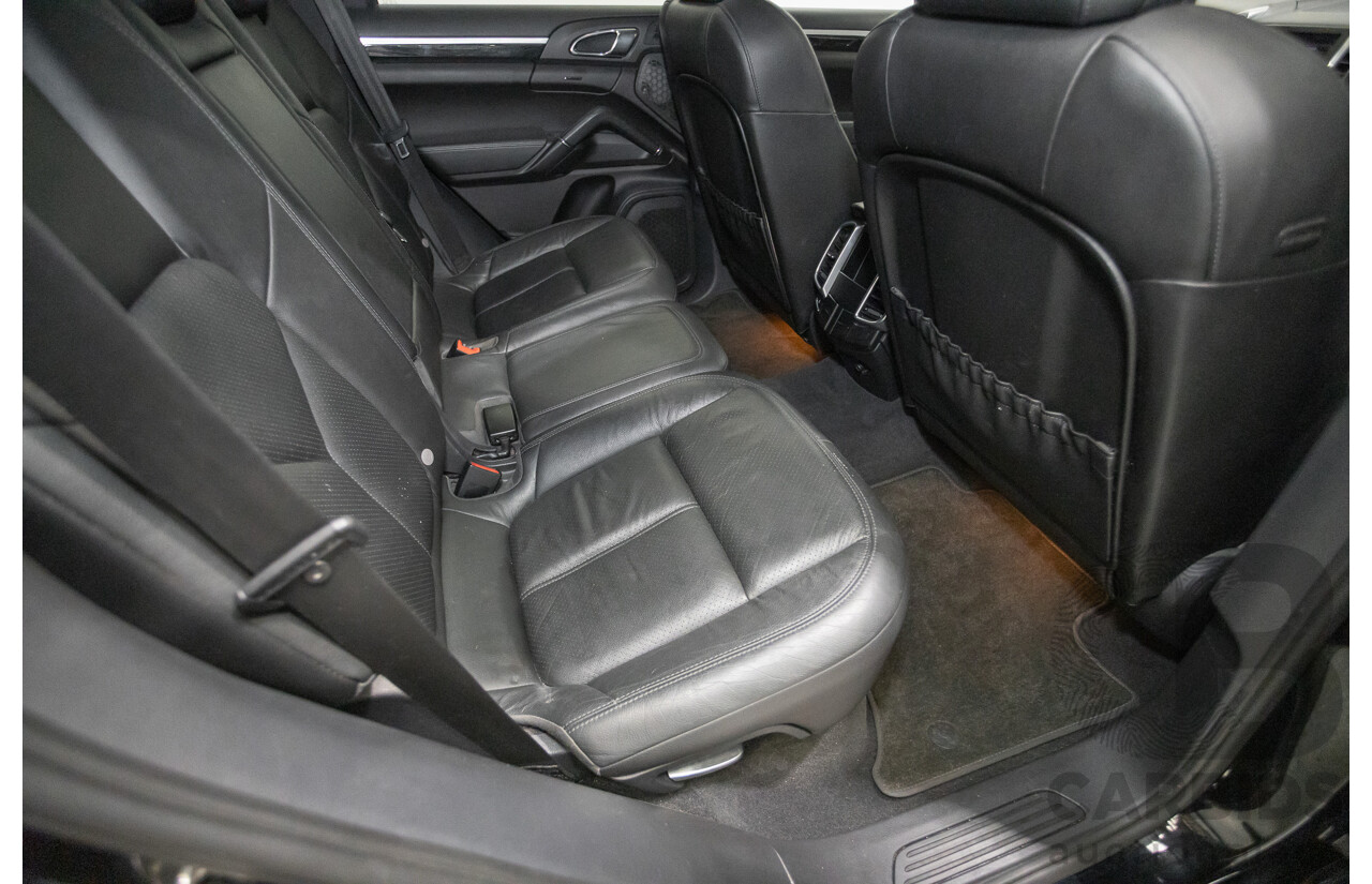 6/2012 Porsche Cayenne Diesel (AWD) Series 2 MY12 4D Wagon Black Turbo Diesel 3.0L