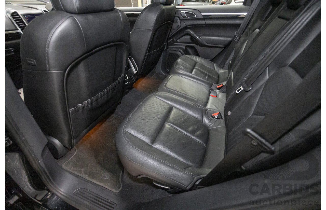6/2012 Porsche Cayenne Diesel (AWD) Series 2 MY12 4D Wagon Black Turbo Diesel 3.0L
