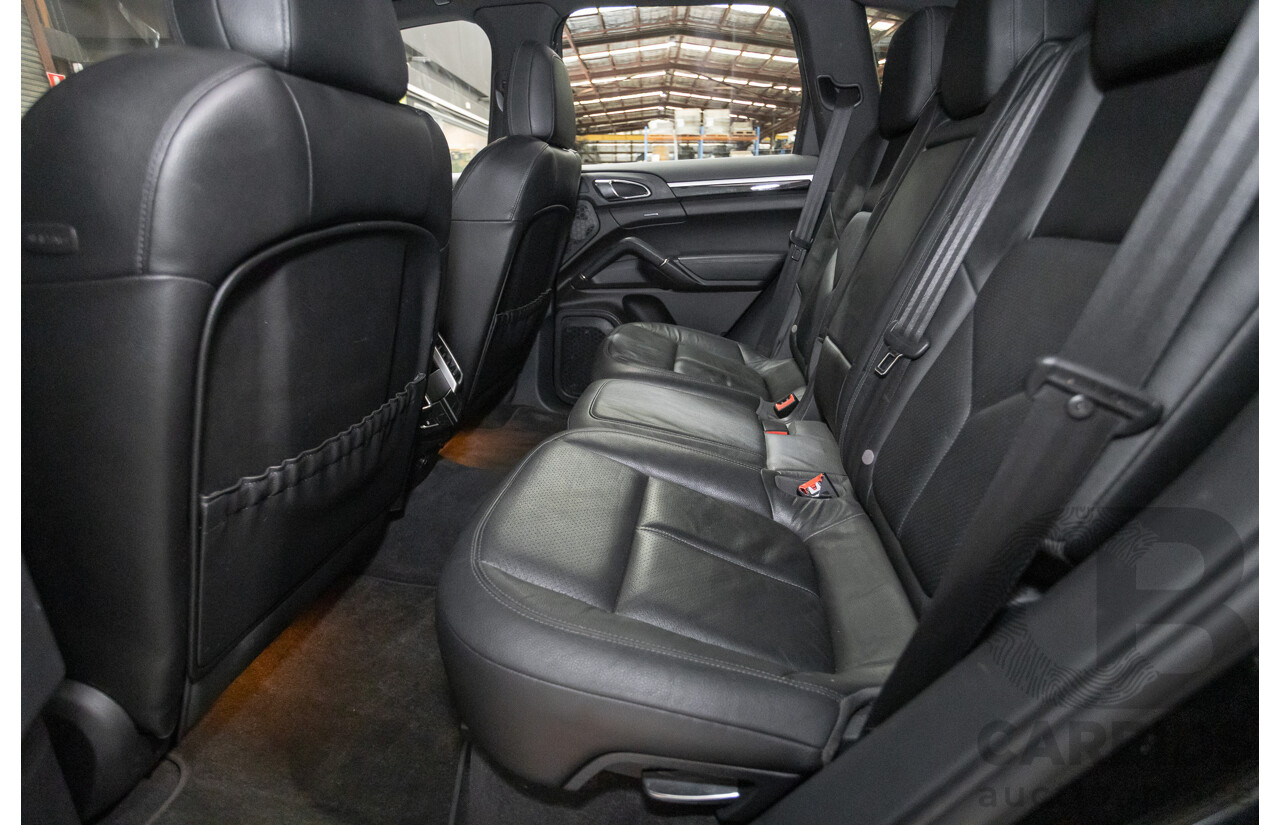 6/2012 Porsche Cayenne Diesel (AWD) Series 2 MY12 4D Wagon Black Turbo Diesel 3.0L