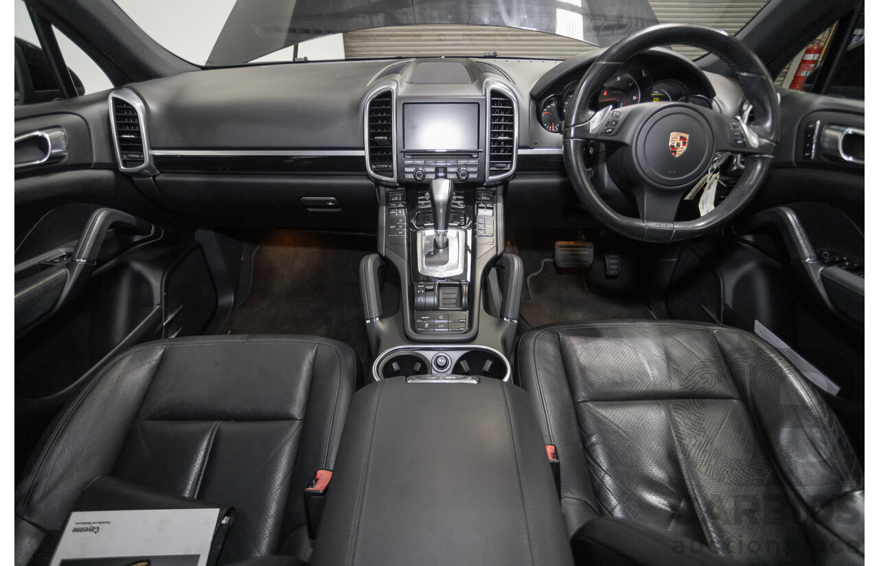 6/2012 Porsche Cayenne Diesel (AWD) Series 2 MY12 4D Wagon Black Turbo Diesel 3.0L