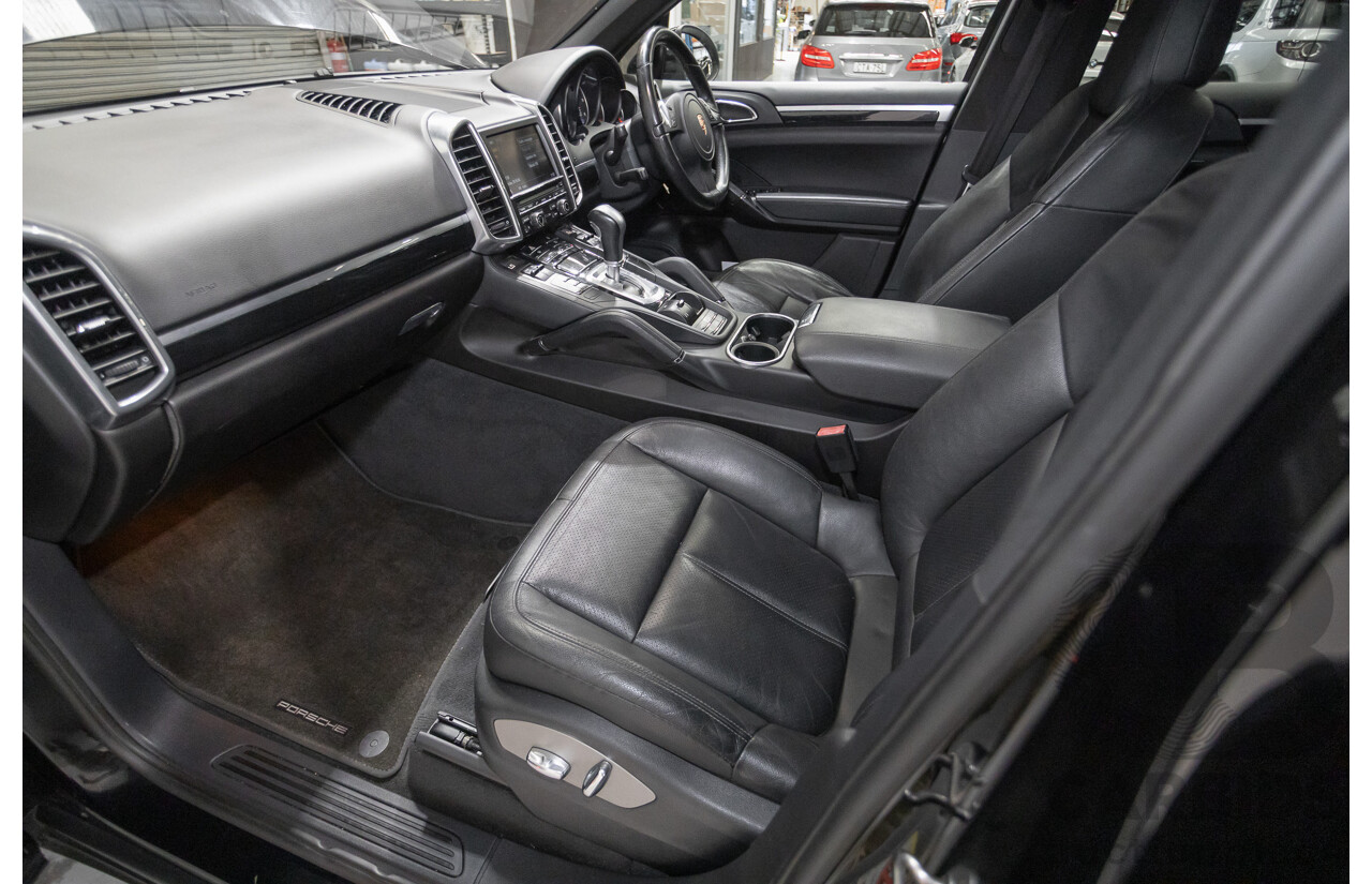 6/2012 Porsche Cayenne Diesel (AWD) Series 2 MY12 4D Wagon Black Turbo Diesel 3.0L