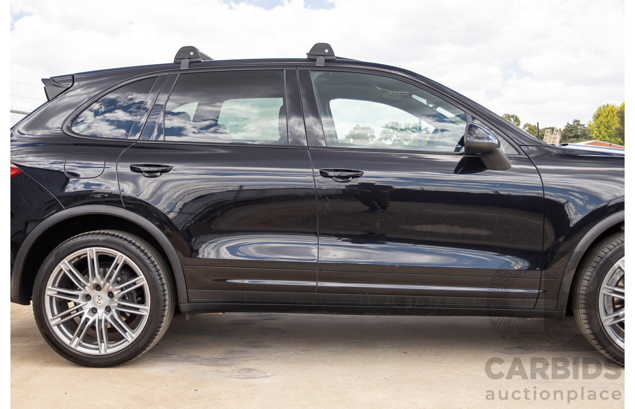 6/2012 Porsche Cayenne Diesel (AWD) Series 2 MY12 4D Wagon Black Turbo Diesel 3.0L