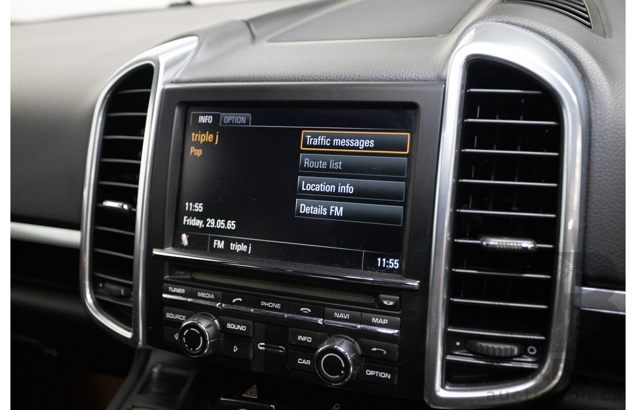 6/2012 Porsche Cayenne Diesel (AWD) Series 2 MY12 4D Wagon Black Turbo Diesel 3.0L