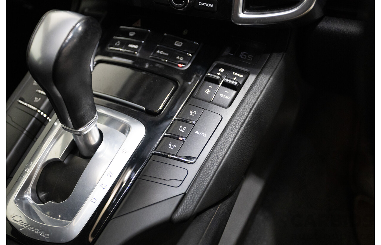 6/2012 Porsche Cayenne Diesel (AWD) Series 2 MY12 4D Wagon Black Turbo Diesel 3.0L